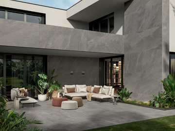 ZERO.3 STONE TRACE - CREST - Porcelain stoneware wall/floor tiles with stone effect by Panaria Ceramica