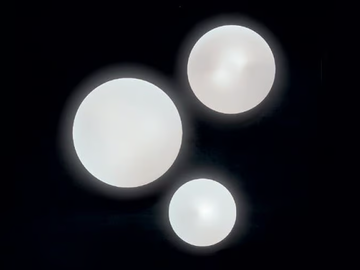 DISCO - Blown glass wall lamp / ceiling lamp by PANZERI