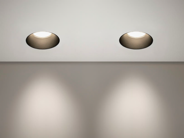 JESSIE - Round recessed LED die cast aluminium spotlight by PANZERI