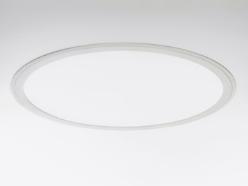 PLANET RING - LED recessed polycarbonate ceiling lamp by PANZERI