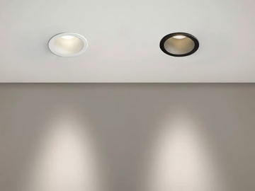 SID - LED recessed die cast aluminium spotlight by PANZERI