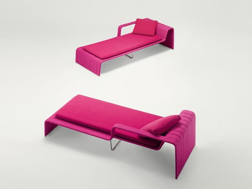 FRAME - Upholstered fabric Garden daybed by Paola Lenti