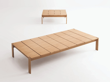FREI - Bamboo garden side table by Paola Lenti