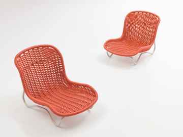 JARDÍN - Rope garden armchair by Paola Lenti