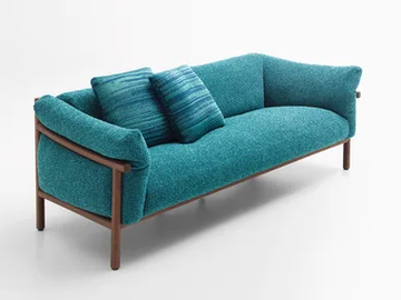 KYO - Fabric garden sofa by Paola Lenti