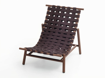 MIYABI - Wooden garden armchair by Paola Lenti