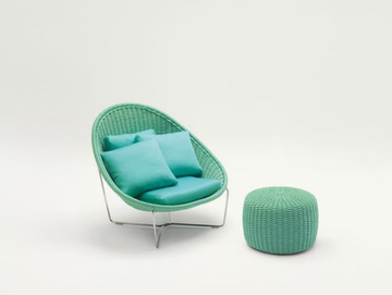 NIDO - Garden armchair by Paola Lenti