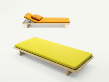 SABI - Recliner sun lounger by Paola Lenti