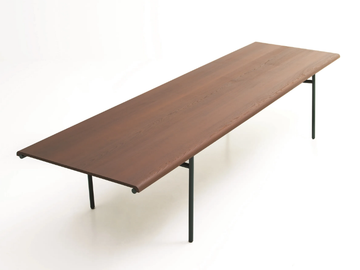 SUZANNE - Rectangular ash garden table by Paola Lenti