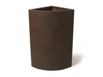 COLUMBIA RUSTY LITE - Fiber Clay garden pot by PAOLELLI GARDEN