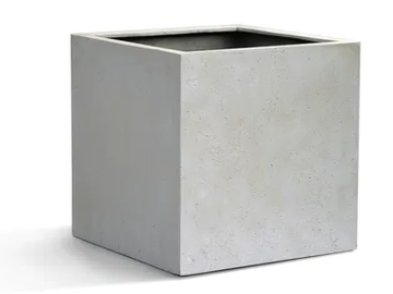 SQUARE CSAW - Fiber Clay garden pot by PAOLELLI GARDEN