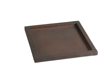 TRURO RUSTY LITE - Saucer in Fiber Clay by PAOLELLI GARDEN