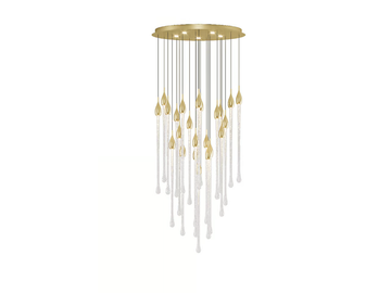 ALLURE - LED Murano glass pendant lamp by Paolo Castelli