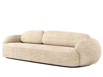 CORAL - 3 seater wool sofa by Paolo Castelli