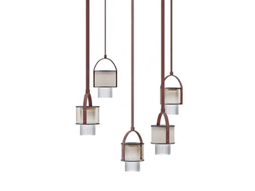 FANUS - LED Murano glass pendant lamp by Paolo Castelli