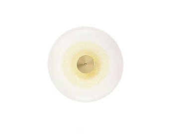 GOLDEN DISC - LED Murano glass wall light by Paolo Castelli