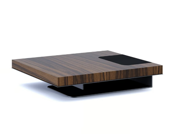 IPANEMA - Low wooden coffee table by Paolo Castelli