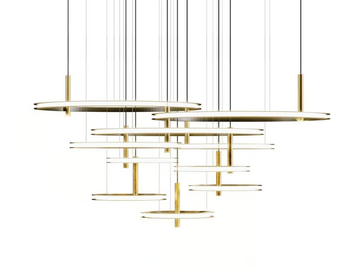 LABILIS - LED metal pendant lamp by Paolo Castelli