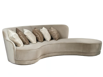 LEMMA - 4 seater velvet sofa by Paolo Castelli