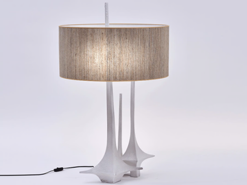 OSCAR - Contemporary style hemp table lamp by Paolo Castelli