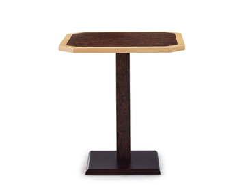 AGER - Square wooden and metal table by Papell Design