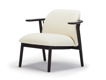 CAROLINA - Fabric armchair with armrests by Papell Design