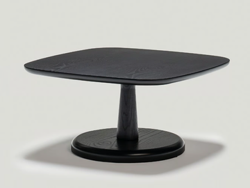 SQUAREZ - Low square wooden coffee table by Papell Design