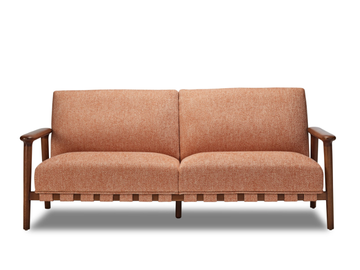 URIAH - 2 seater fabric sofa by Papell Design