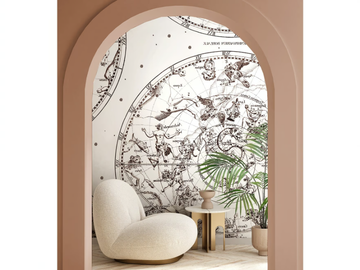 ASTRAL MAP - Panoramic wallpaper by PaperMint