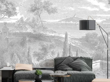 BORD DE MER - Panoramic wallpaper by PaperMint