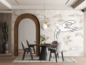 COLOMBES - Panoramic wallpaper by PaperMint