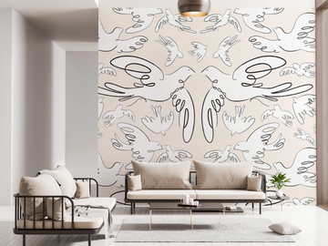 LE BAISER - Panoramic wallpaper by PaperMint