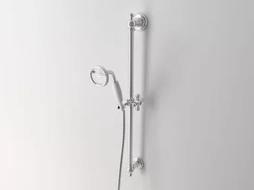 ASTAIRE - Shower wallbar with hand shower with hose by Park Avenue