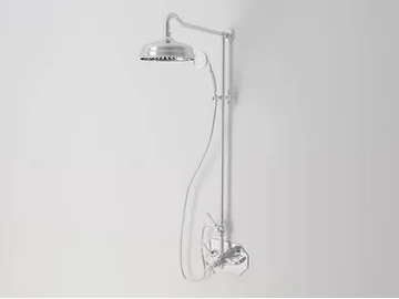 ASTAIRE - Wall-mounted thermostatic shower panel with hand shower by Park Avenue