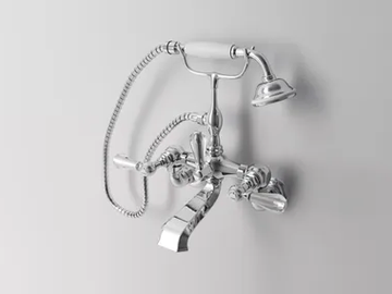 BEATRICE - Wall-mounted bathtub tap with hand shower by Park Avenue