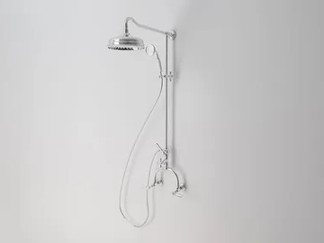 BEATRICE - Wall-mounted shower panel with overhead shower by Park Avenue