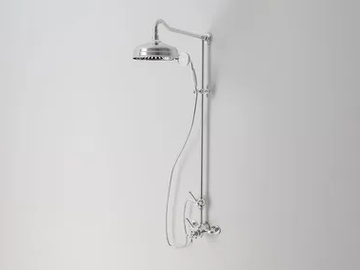 BEATRICE - Wall-mounted thermostatic shower panel with diverter by Park Avenue