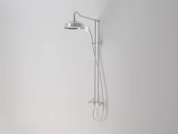BIANCA - Wall-mounted shower panel with hand shower by Park Avenue
