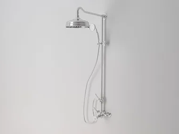 BIANCA - Wall-mounted thermostatic shower panel with hand shower by Park Avenue