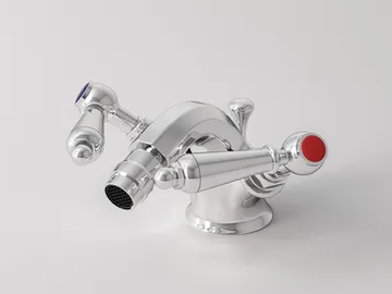 CARUSO - Countertop 1 hole bidet tap with swivel spout by Park Avenue