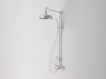 CARUSO - Wall-mounted thermostatic shower panel with hand shower by Park Avenue