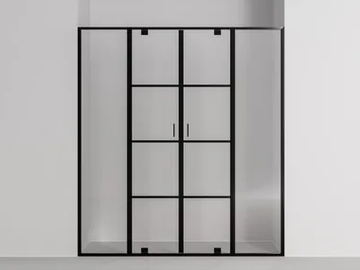 CLIFF - Niche glass shower cabin with pivot door by Park Avenue