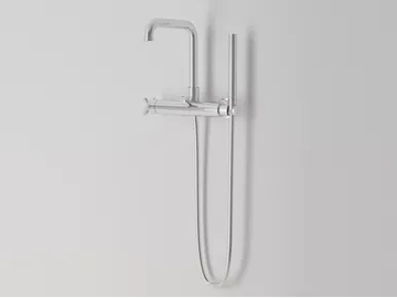CROSS - Wall-mounted bathtub mixer with hand shower by Park Avenue