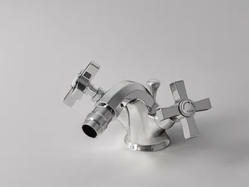 CROWE - 1 hole bidet tap with individual rosettes by Park Avenue