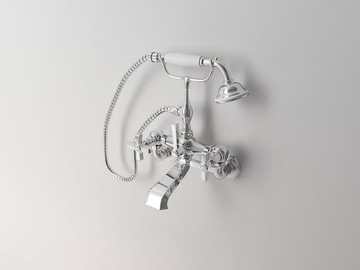CROWE - 2 hole wall-mounted bathtub tap with hand shower by Park Avenue