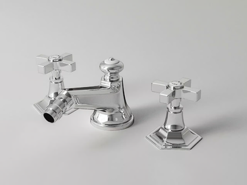 CROWE - 3 hole bidet tap with swivel spout by Park Avenue