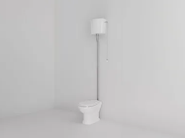 CROWN - Floor mounted ceramic toilet with external cistern by Park Avenue