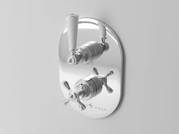 JAMES - Recessed single handle thermostatic shower mixer by Park Avenue