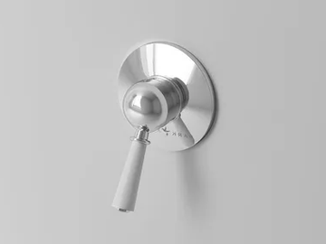JAMES - Single handle shower mixer with plate by Park Avenue