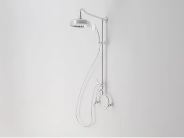 JAMES - Wall-mounted shower panel with hand shower by Park Avenue